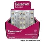 Ficha técnica e caractérísticas do produto Flamavet 0,2 mg - Anti-inflamatório palatável para Gatos à base de Meloxicam - Agener (10 comprimidos)