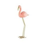 Ficha técnica e caractérísticas do produto Flamingo em Pé Cerâmica 25,5cmx12cm Mart Collection Rosa - Pm