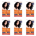 Ficha técnica e caractérísticas do produto Fleury Tinta Kit 2.88 Preto Especial (Kit C/06)