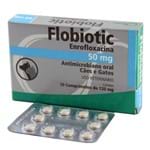 Ficha técnica e caractérísticas do produto Flobiotic 50mg 10 Comprimidos Syntec Antibiotico Cães e Gatos