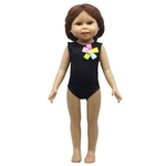 Ficha técnica e caractérísticas do produto Flor Bonito Roupa De Banho De Uma Peça Para 18 Doll Doll Boneca Americana