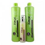 Floractive Tratamento Reconstrutor (Kit) Shampoo+Total Brushing +Force Keratin 2x1000ml+250ml