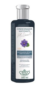Ficha técnica e caractérísticas do produto Flores e Vegetais Condicionador Matizante Platinado 300ml - Flores Vegetais