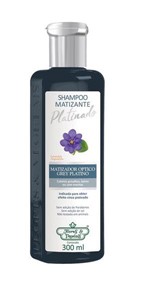 Ficha técnica e caractérísticas do produto Flores e Vegetais Shampoo Matizante Platinado 300ml