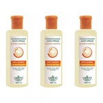 Ficha técnica e caractérísticas do produto Flores Vegetais Antifrizz Shampoo 300ml (Kit C/03)