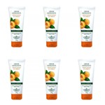 Ficha técnica e caractérísticas do produto Flores Vegetais Apricot Creme Esfoliante 200g (Kit C/06)