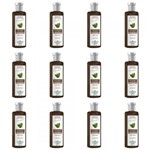Ficha técnica e caractérísticas do produto Flores Vegetais Matizante Chocolate Shampoo 300ml (Kit C/12)