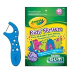 Ficha técnica e caractérísticas do produto Flosser Infantil com Cabo Crayola (GUM)