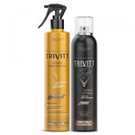 Fluído para Escova 300 Ml + Spray de Brilho 200ml Trivitt - Itallian
