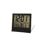 Ficha técnica e caractérísticas do produto Folding desktop eletrônico Relógio Ultra Thin-portátil de viagens Data Temperatura Alarm Clock