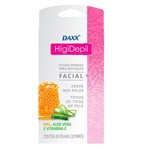 Ficha técnica e caractérísticas do produto Folha Depilatória Facial Daxx HigiDepil