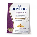 Ficha técnica e caractérísticas do produto Folhas Prontas Corporal Depi Roll Argan Oil - Depi-roll