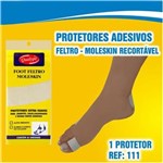 Ficha técnica e caractérísticas do produto Foot Feltro Moleskin Qualype Foot Feltro Moleskin