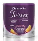 Ficha técnica e caractérísticas do produto Forcee Hair And Nails - Sanavita - Laranja - 330g