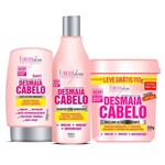 Ficha técnica e caractérísticas do produto Forever Liss - Desmaia Cabelo Kit Máscara 350g + Shampoo 500ml + Leave-in 150g