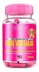 Ficha técnica e caractérísticas do produto Forever Liss Forever Hair Crescimento Capilar 30 Cápsulas