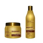 Ficha técnica e caractérísticas do produto Forever Liss - Kit Banho de Verniz (Shampoo 500ml Máscara 250g)