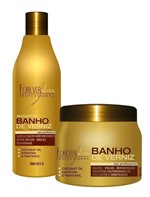 Ficha técnica e caractérísticas do produto Forever Liss Kit Banho de Verniz - Shampoo 500ml + Máscara 250g