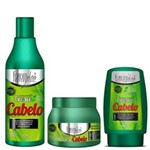 Ficha técnica e caractérísticas do produto Forever Liss Kit Cresce Cabelo Shampoo, Máscara e Leave-in