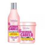 Ficha técnica e caractérísticas do produto Forever Liss - Kit Desmaia Cabelo (Shampoo 500ml + Máscara 240g)