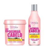 Ficha técnica e caractérísticas do produto Forever Liss Kit Desmaia Cabelo (shampoo 500ml + Máscara 950g)