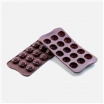 Ficha técnica e caractérísticas do produto Forma de Silicone para Chocolate Rose Silikomart - Silikomart