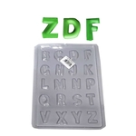 Ficha técnica e caractérísticas do produto Forma em Acetato Consoantes 20 Cavidades Ref 531320 (Kit c / 5 unidades)