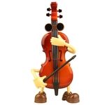 Ficha técnica e caractérísticas do produto Amyove Lovely gift Forma lindo Mini Vintage Music Box Antique Violin Music Box para Atacado Presente de aniversário do Natal Decoração partido do presente