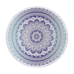Ficha técnica e caractérísticas do produto Amyove Lovely gift Forma Redonda Mandala Impressão Protetor solar Bath Xaile Toalha de Praia
