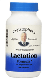 Fórmula Lactação - Dr Christopher - 100 Cps