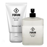 Ficha técnica e caractérísticas do produto Forum Classic Jeans Forum - Unissex - Eau de Cologne - Perfume + Gel de Banho