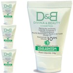 Ficha técnica e caractérísticas do produto Four Divina & Beauty Protetor Solar Facial e Corporal FPS30 Vitamina e Hidratante