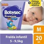 Ficha técnica e caractérísticas do produto Fralda Babysec Galinha Pintadinha Premium M 20 Unidades