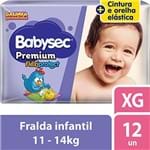 Ficha técnica e caractérísticas do produto Fralda Babysec Galinha Pintadinha Premium Xg 12 Unids, Babysec, XG