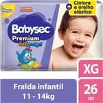 Ficha técnica e caractérísticas do produto Fralda Babysec Galinha Pintadinha Premium Xg 26 Unids