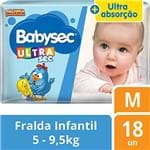 Ficha técnica e caractérísticas do produto Fralda Babysec Galinha Pintadinha Ultrasec M 18 Unids, Babysec, M