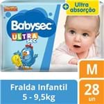 Ficha técnica e caractérísticas do produto Fralda Babysec Galinha Pintadinha Ultrasec M 28 Unids