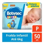 Ficha técnica e caractérísticas do produto Fralda Babysec Galinha Pintadinha Ultrasec Mega P 50 Unidades