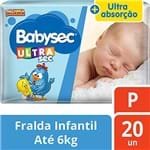 Ficha técnica e caractérísticas do produto Fralda Babysec Galinha Pintadinha Ultrasec P 20 Unids, Babysec, P