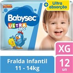 Ficha técnica e caractérísticas do produto Fralda Babysec Galinha Pintadinha Ultrasec Xg 12 Unids Softys