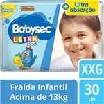 Ficha técnica e caractérísticas do produto Fralda Babysec Galinha Pintadinha Ultrasec XXg 30 Unids, Babysec, XXG