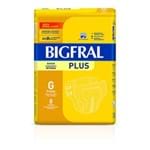 Ficha técnica e caractérísticas do produto Fralda Bigfral Plus G 8 Unidades