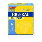 Ficha técnica e caractérísticas do produto Fralda Bigfral Plus M 9 Unidades