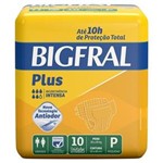 Ficha técnica e caractérísticas do produto Fralda Bigfral Plus Pequena com 10 Unidades