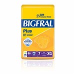 Ficha técnica e caractérísticas do produto Fralda Bigfral Plus Xg 7 Unidades
