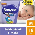 Ficha técnica e caractérísticas do produto Fralda Descartável Babysec Galinha Pintadinha Premium M 18 Unidades