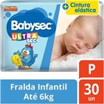 Ficha técnica e caractérísticas do produto Fralda Babysec Ultra Jumbo P32 - P