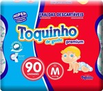 Ficha técnica e caractérísticas do produto Fralda Descartável Toquinho Premium M Atacado Revenda