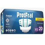 Ficha técnica e caractérísticas do produto Fralda Ger.Protfral Premium - Xg 5 Pct. C/20 Cxf