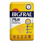 Ficha técnica e caractérísticas do produto Fralda Geriátrica Bigfral - Plus G - Pacote com 8 Unidades